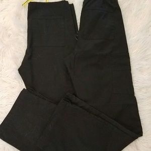 Bundle 2 prs black scrub pants